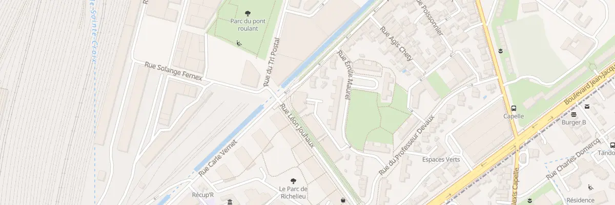 Plan du 142 Rue Carle Vernet à Bordeaux