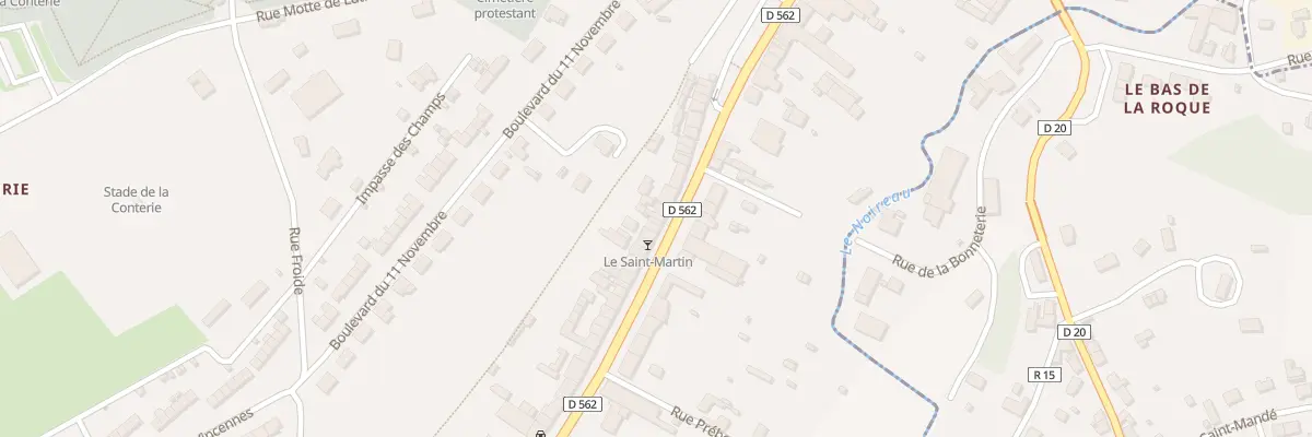 Plan du 50 Rue Saint Martin - Conde à Condé-en-Normandie