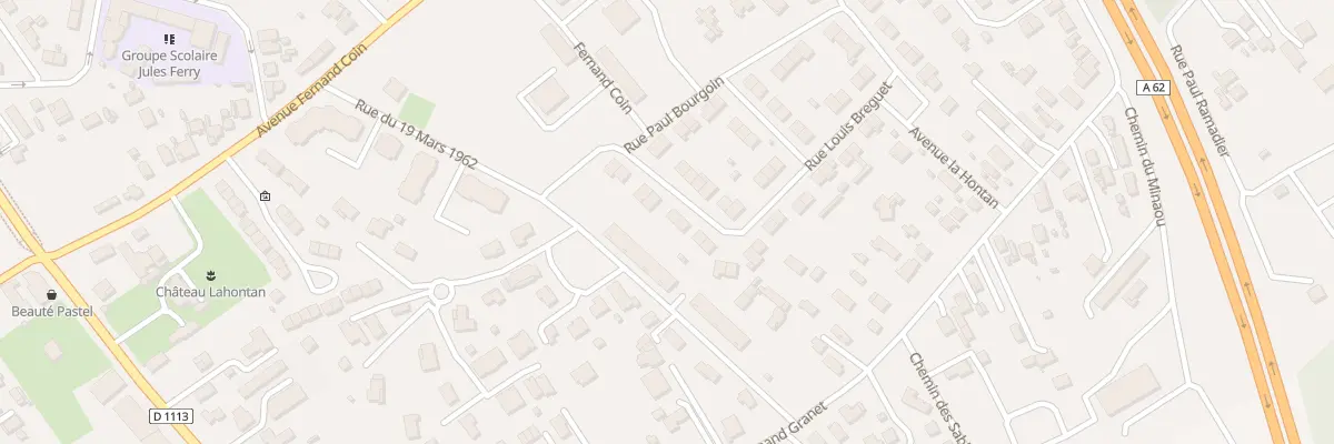 Plan du 36 Rue Louis Breguet à Villenave-d’Ornon