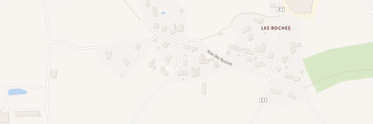 Plan du 21 Rue des Roches à Courlay