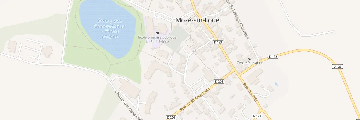 Plan du 11 Rue Saint-Samson à Mozé-sur-Louet