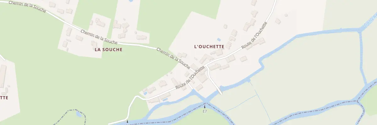 Plan du 147 Che de la Souche à Magné