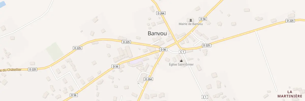 Plan du 12 Le Bourg à Banvou