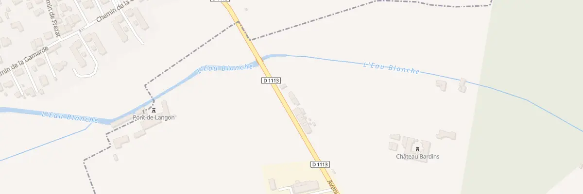 Plan du 158 Av de Toulouse à Cadaujac