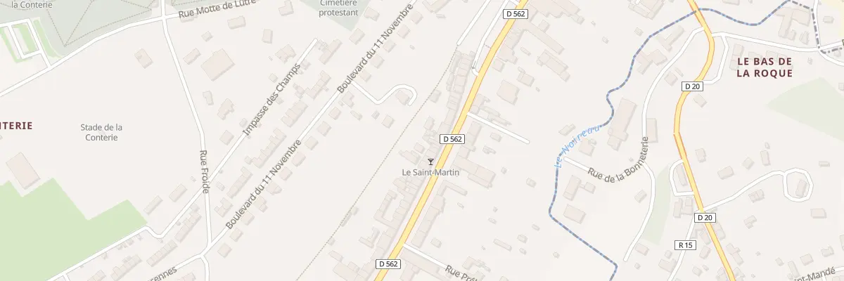 Plan du 54 Rue Saint Martin - Conde à Condé-en-Normandie