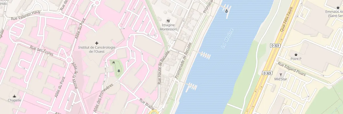 Plan du 111 Rue Hte de Reculee à Angers