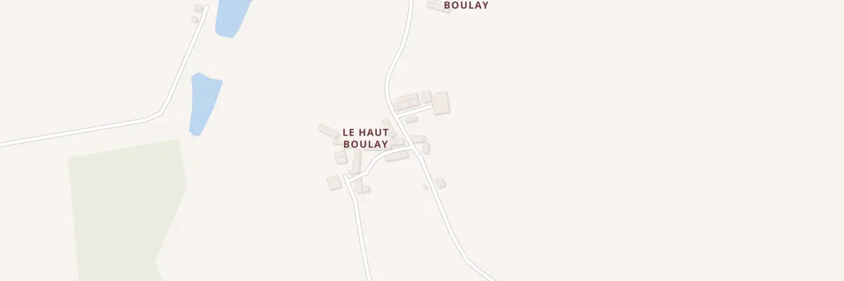 Plan du 2 Le Haut Boulay Bretignolle au Housseau-Brétignolles