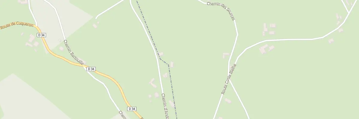 Plan du 8 Che D’ Andoingts à Parbayse