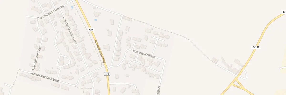 Plan du 1 Rue des Néfliers à Meslay-du-Maine