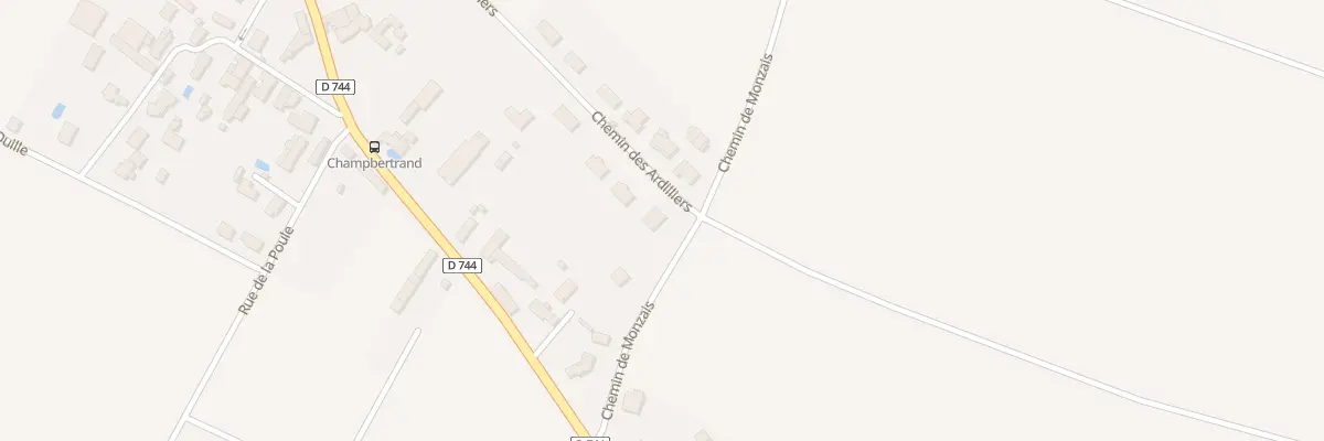 Plan du 29 Che de Monzais à Villiers-en-Plaine