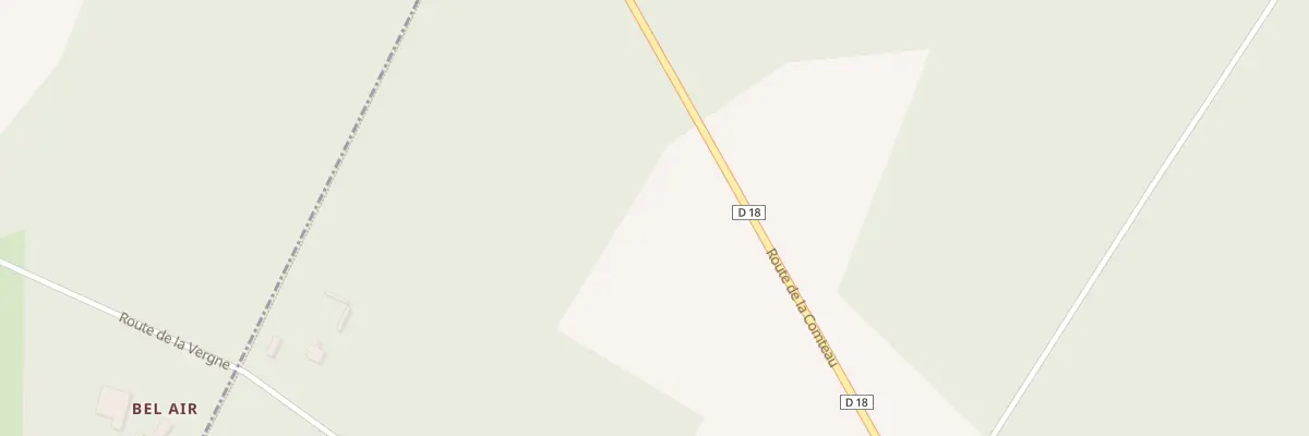 Plan du 821 Rte de la Comteau à Campugnan