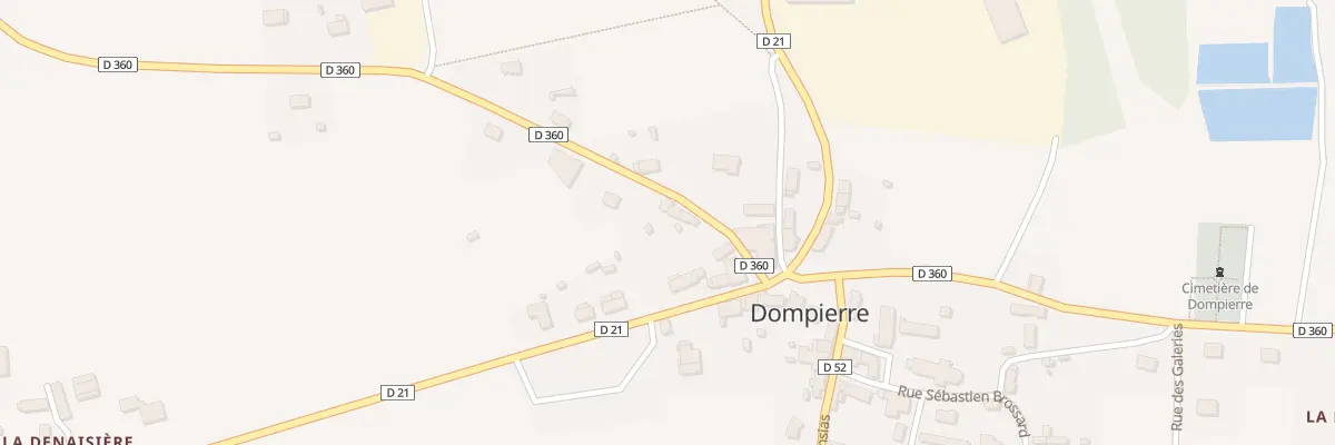 Plan du 5 Rue Gare Saint Bomer à Dompierre