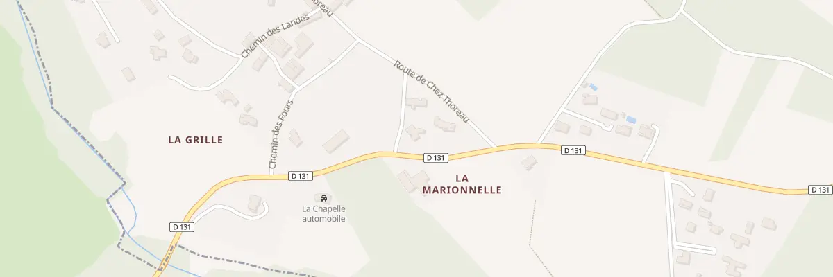 Plan du 94 Rte de Saintes à La Chapelle-des-Pots