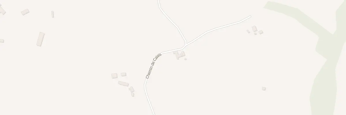 Plan du 405 Che de Calais à Monségur
