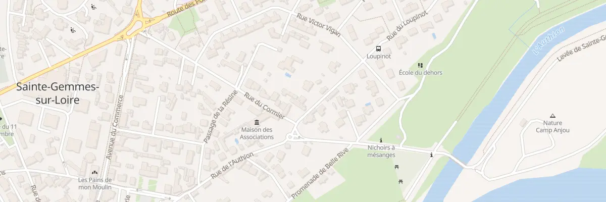 Plan du 3 Rue du Loupinot à Sainte-Gemmes-sur-Loire