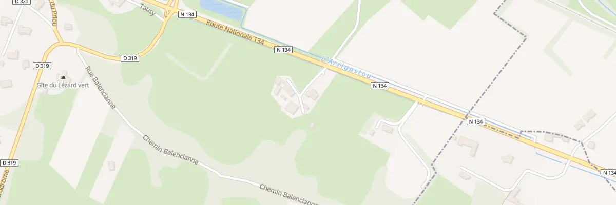 Plan du 151 N 134 à Escout