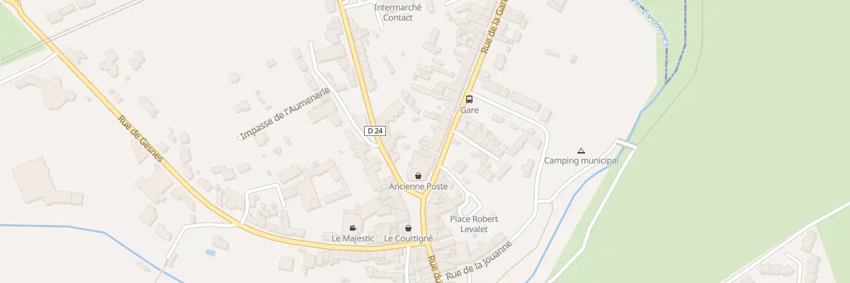 Plan du 5 Rue de la Gare à Montsûrs