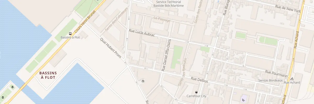Plan du 101 Rue Delbos à Bordeaux