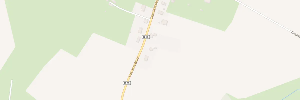 Plan du 21 Rue de la Blare - Proussy à Condé-en-Normandie