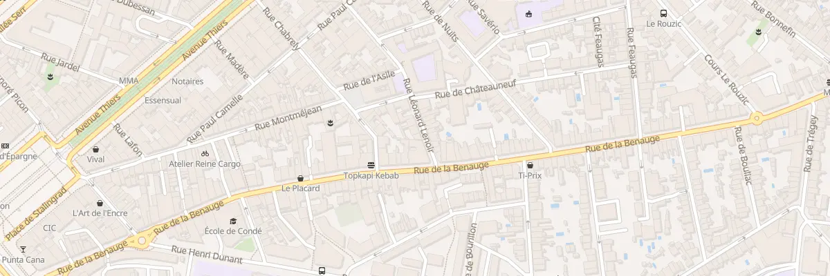 Plan du 31 Rue Léonard Lenoir à Bordeaux