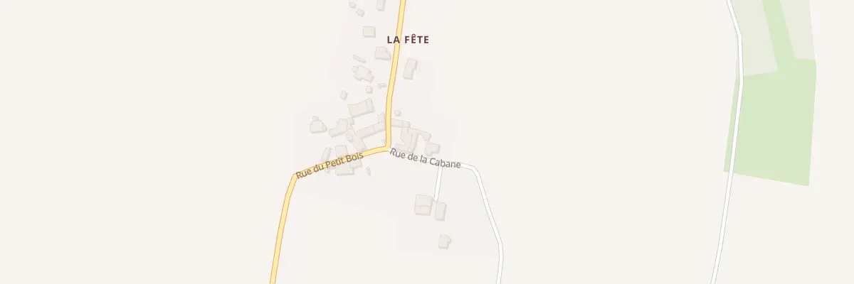 Plan du 1 Rue de la Cabane à Lozay