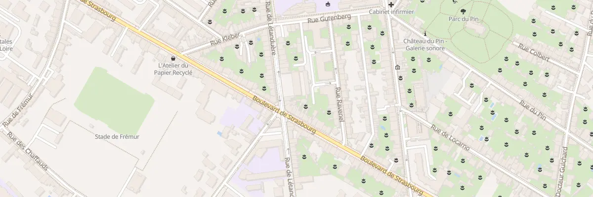Plan du 79 Rue Letanduere à Angers