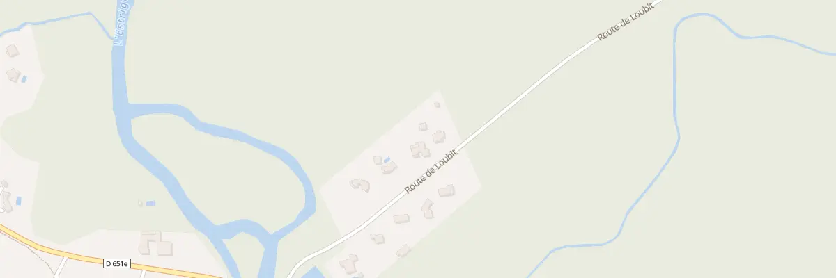 Plan du 2932 Rte de Loubit à Uchacq-et-Parentis