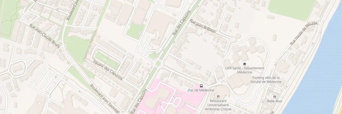 Plan du 33 Rue des Capucins à Angers