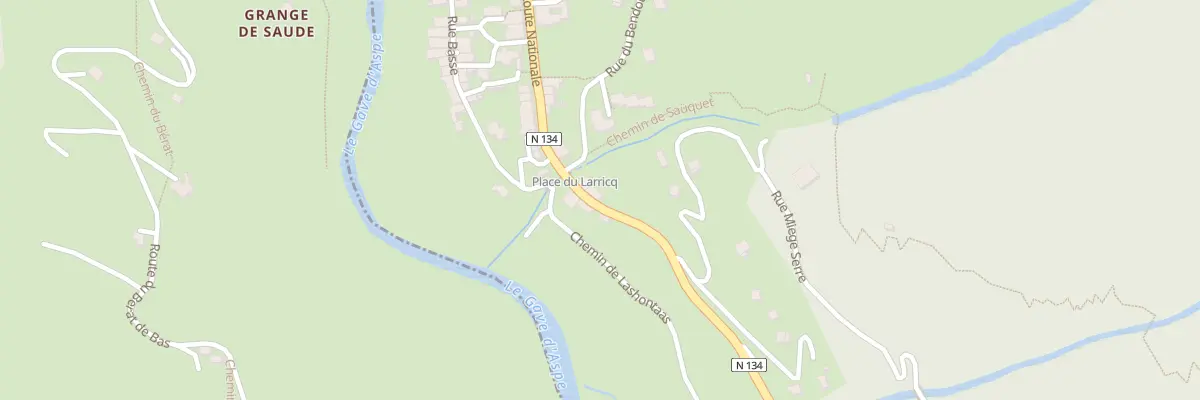 Plan du 5064 Miege Serre à Urdos