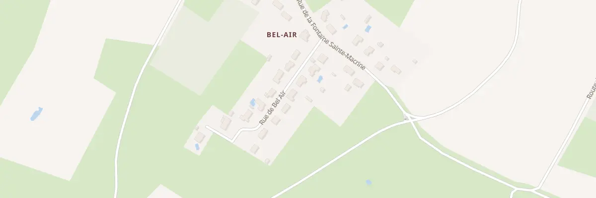 Plan du 21 Rue de Bel Air à Magné