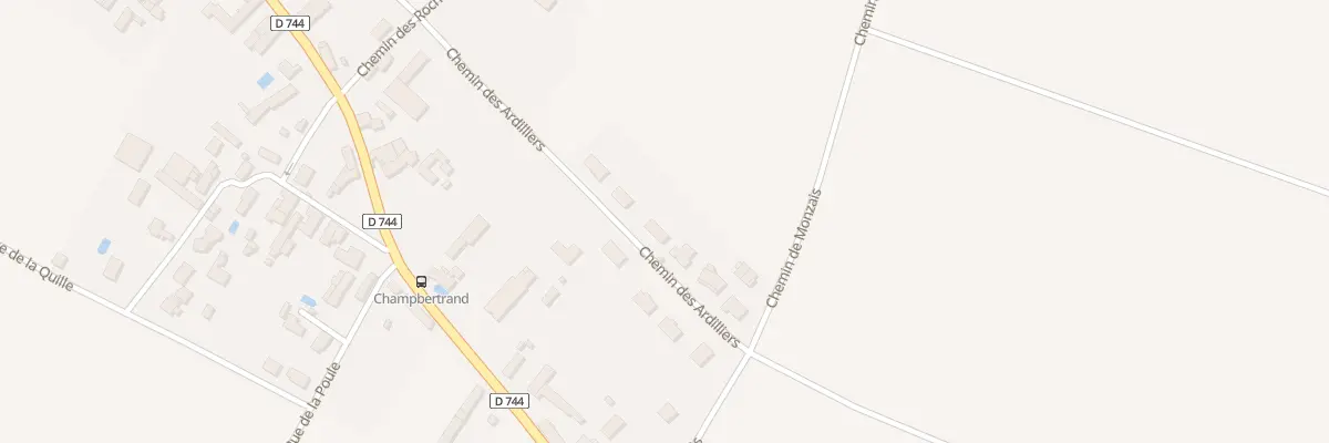 Plan du 45 Che des Ardilliers à Villiers-en-Plaine