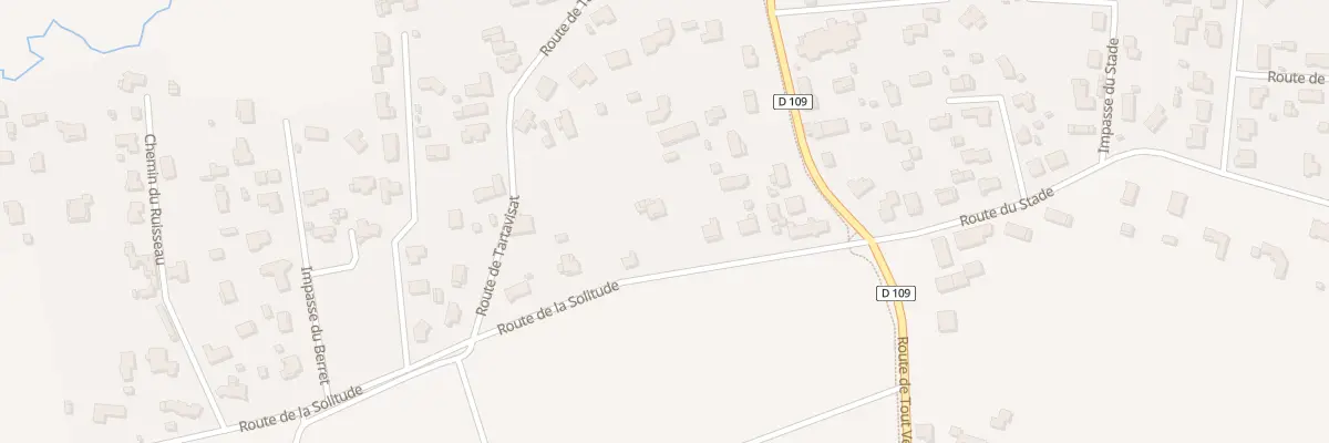 Plan du 11 Rte de la Solitude à Martillac