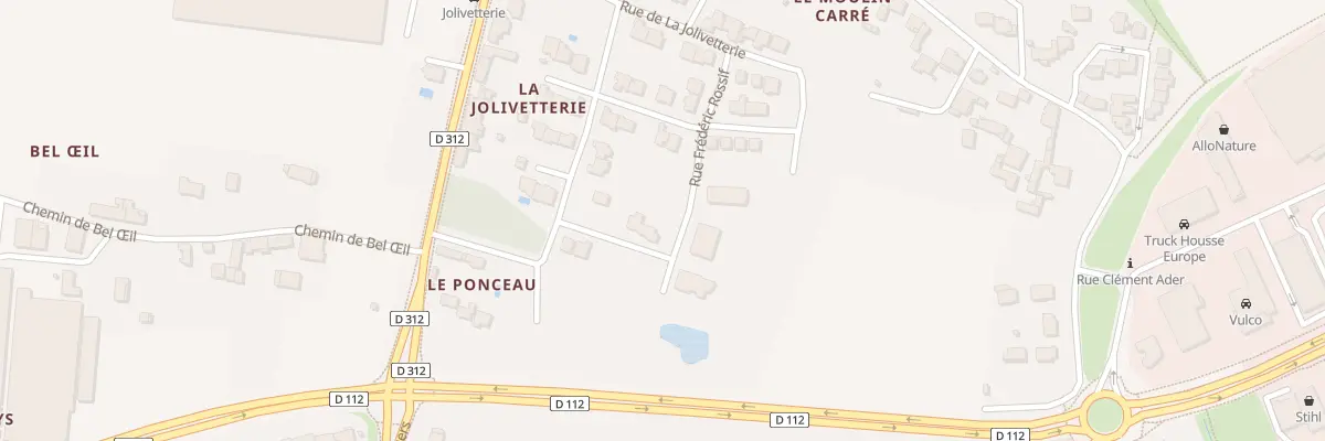 Plan du 1 Rue Frédéric Rossif à Sainte-Gemmes-sur-Loire