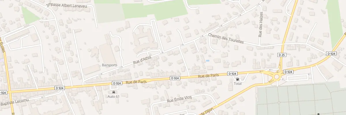 Plan du 62 Rue d’Athis à Flers