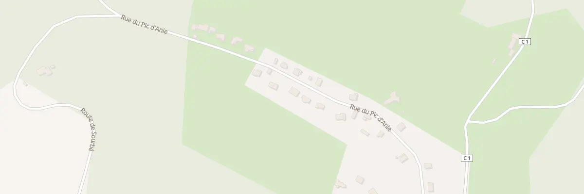 Plan du 403 Rue du Pic d’ Anie à Serres-Sainte-Marie