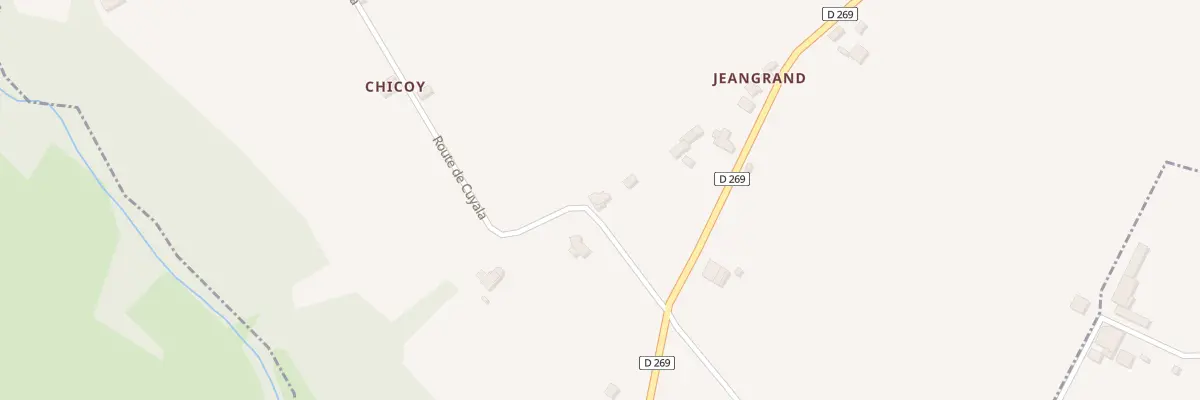 Plan du 100 Rte de Cuyala à Morlanne