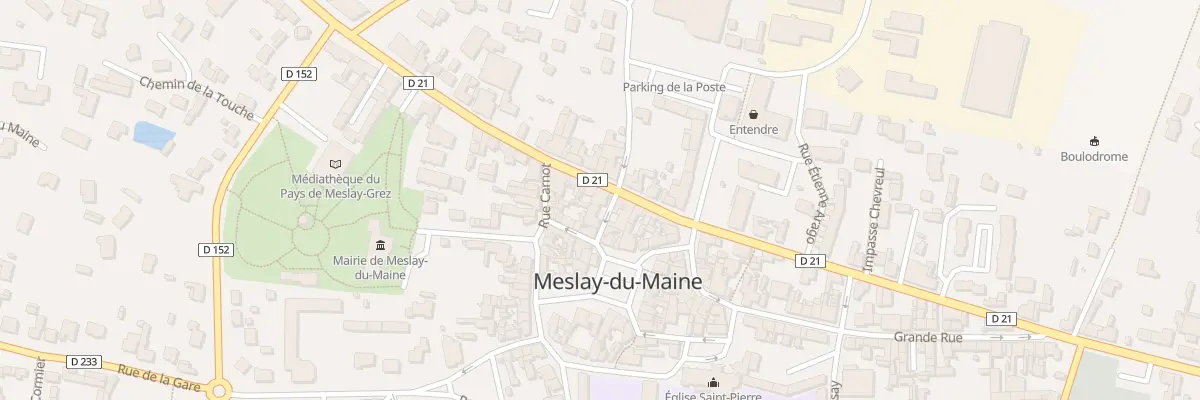 Plan du 11 Rue de Laval à Meslay-du-Maine