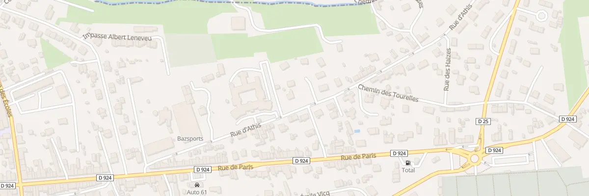 Plan du 63 Rue d’Athis à Flers