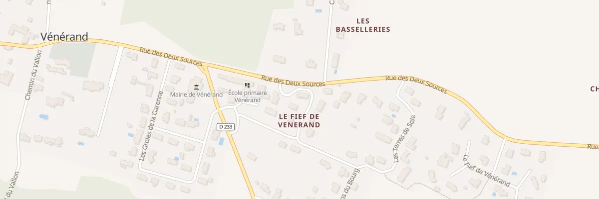 Plan du 4 Lot Coeur de Bourg à Vénérand