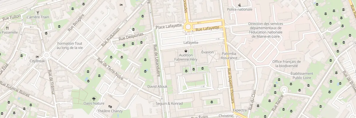 Plan du 15B Rue Letanduere à Angers