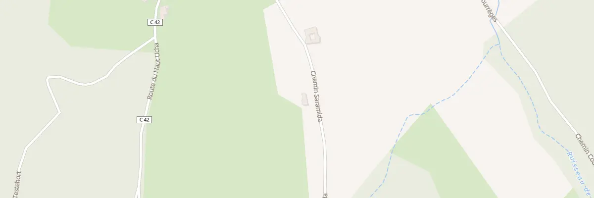 Plan du 24 Che Saramida à Monein