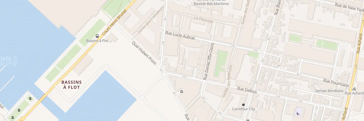 Plan du 115 Rue Delbos à Bordeaux