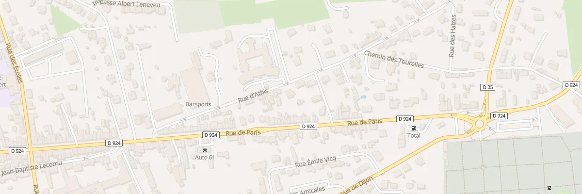 Plan du 58 Rue d’Athis à Flers