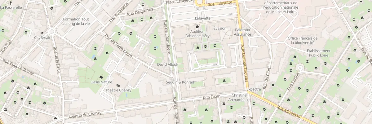 Plan du 15C Rue Letanduere à Angers