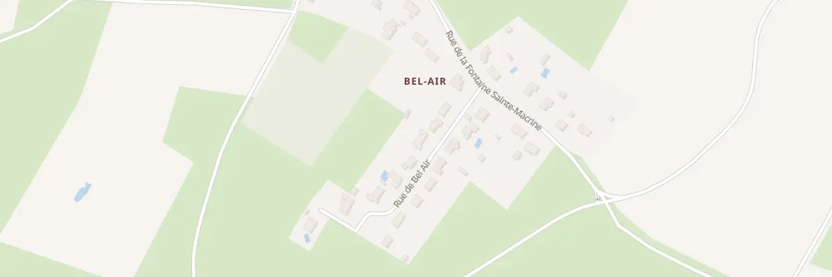 Plan du 18 Rue de Bel Air à Magné