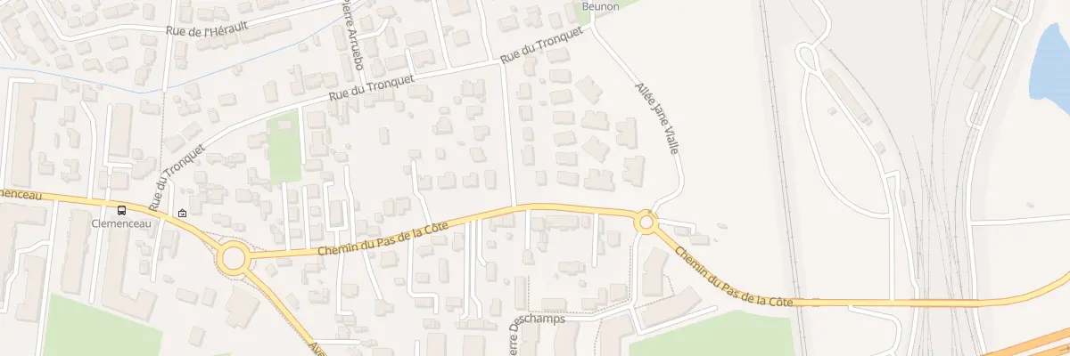 Plan du 1 Rue Marcel Pagnol à Villenave-d’Ornon