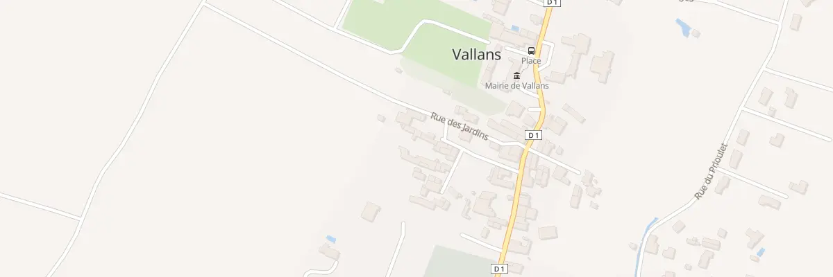 Plan du 12B Rue de la Boissonne à Vallans