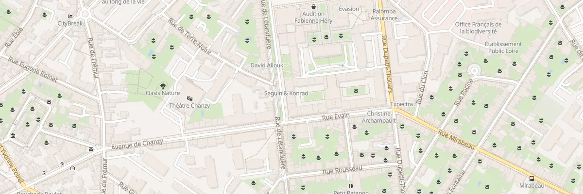 Plan du 15G Rue Letanduere à Angers