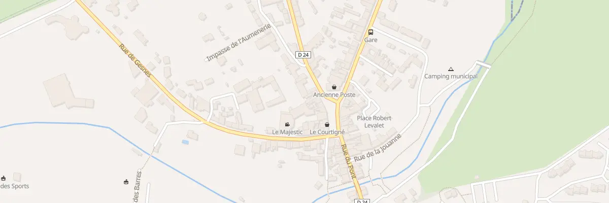 Plan du 7 Rue de la Liberation à Montsûrs