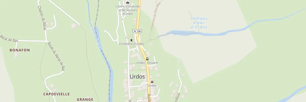 Plan du 5033 Village à Urdos
